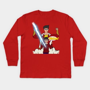 Shazam! Kids Long Sleeve T-Shirt